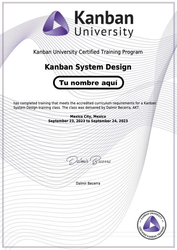 Kanban System Design Dalmir Becerra