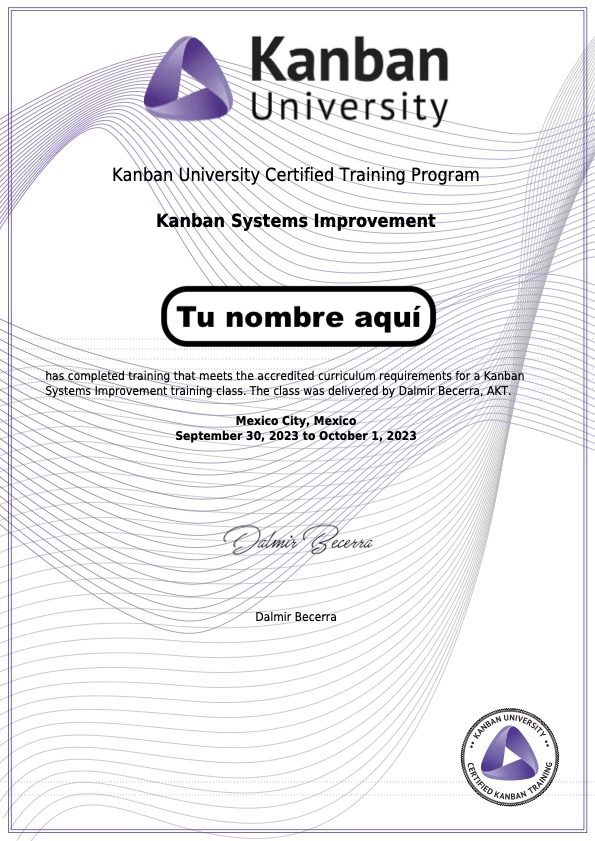 Kanban Systems Improvement Dalmir Becerra